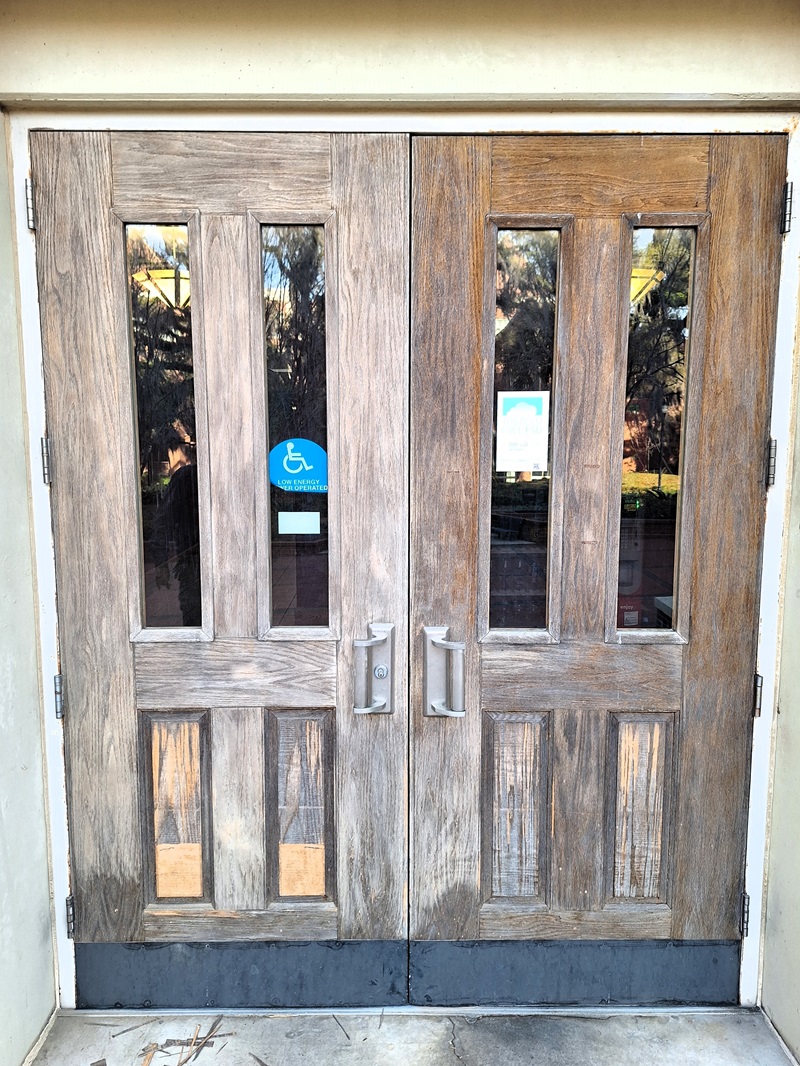 Union+ Maintenance has completed several improvements, including refinishing the SSB entryway doors